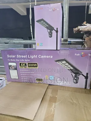 Ubox Double Lens Solar Street Light With Sim Card