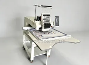 1head Single Head 500x800 Big Frame Embroidery Machine