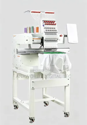 Anaworld 1head Single Head Monogramming Embroidery Machine