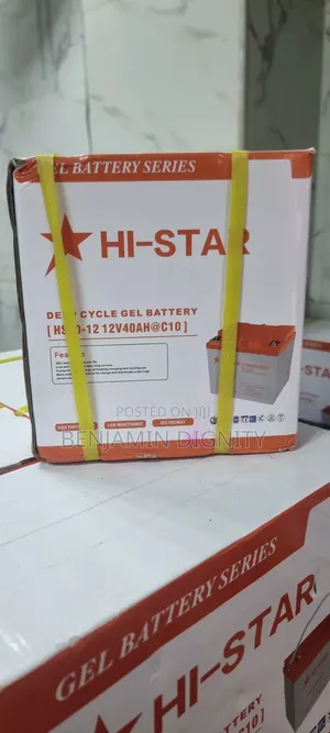 40ah 12v Hi-Star Battery