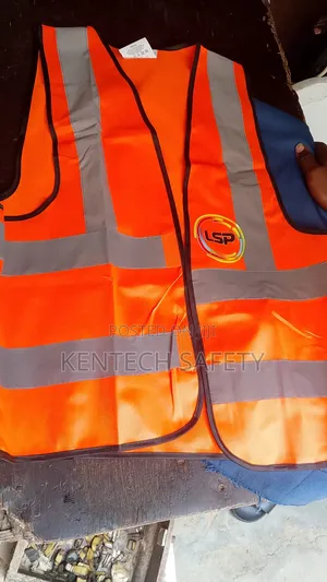 Safety Vest And Good Brandings Orange