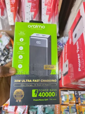 Massive 40,000mah Power Bank