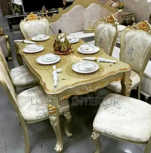 Standard Quality Modern Royal Dining Table by 6seater