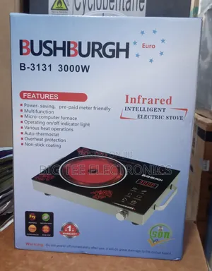 Bushburgh Infrared Intelligent Electric Stove (Single Burner)