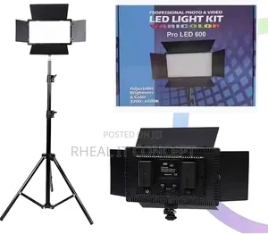 Led 600 Video Light With Stand
