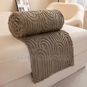 Oft Fluffy Brown Microfiber Blanket