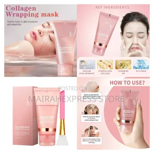 Collagen Night Wrapping Face Mask.