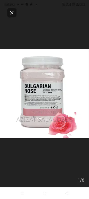 Bulgarian Rose Whitening Skin Jelly Mask