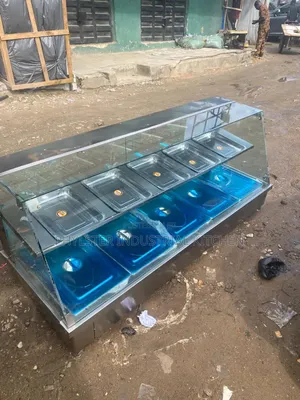 5 Plate Food Display Warmer/Bain Marie