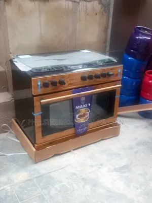 Four Burner Gas Cooker With Oven 2 Electric Plate