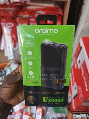 Portable Oraimo 20,000mah Power Bank
