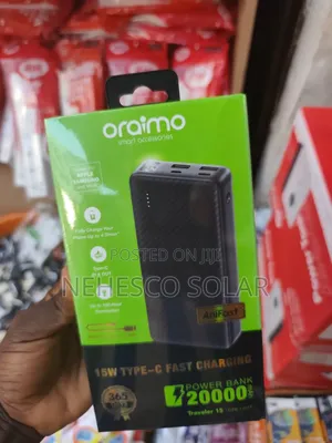 Fast Charging 20,000mah Power Bank