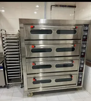 Gas Deck Baking Oven (4 Trays, 2 Decks) 24 Family Size Loaves