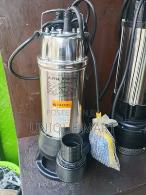 1hp Italian Stainless Sewage Submersible Pump With Grinder.100% Copper