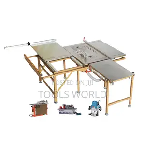 5-in-1 Precision MDF Panel Saw With Sliding Table Woodworking Machine
