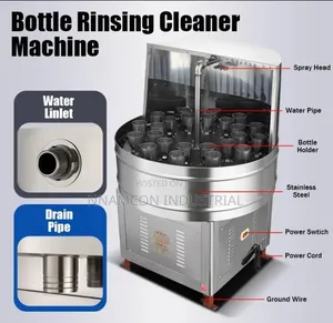 Semi Automatic Bottle Washing Machine