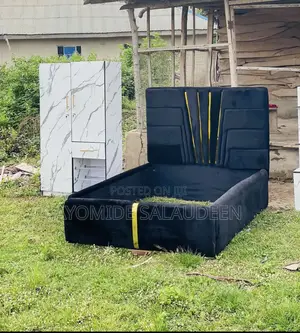 Bedframe With Wardrobe