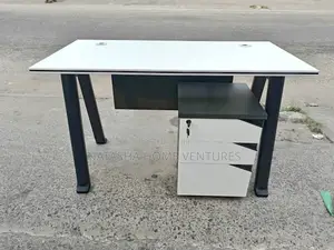 Office Desk With Fixed Pedestal