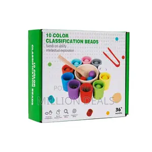 10 Colors Classification Sorting Kids Toy Ages 3+