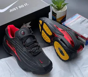 Original Nike Nocta Black With Red Accents