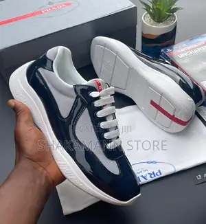 Original Prada Shoe Shoes Luxury SNKS Top Grade