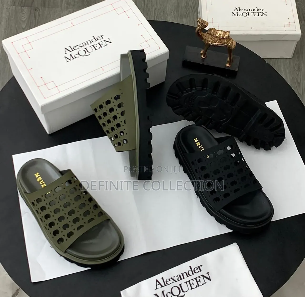 Alexander McQueen Chunky Sole Slippers