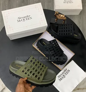 Alexander McQueen Chunky Sole Slippers