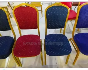 Banquet Chair With Gold Frame