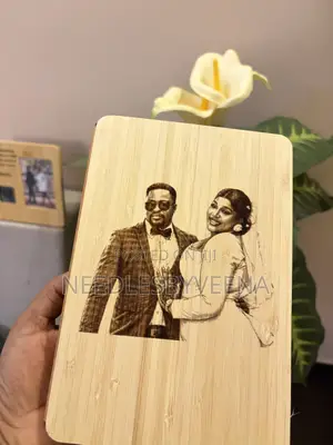 Engraved Wooden Notepad
