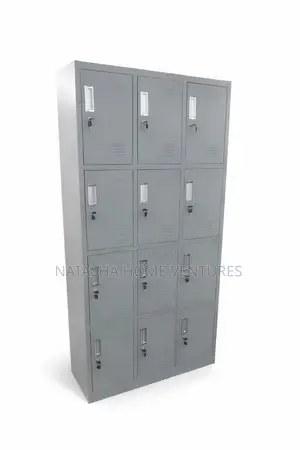 12-Door Steel Staff Locker Cabinet