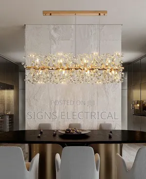 Modern Crystal Gold Circular Led Chandelier