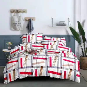 Spic Bedsheet With 4 Pillows With Duvet Set 4x6