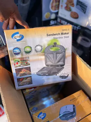 SMP Sandwich Maker/Toaster (Sm01-S)