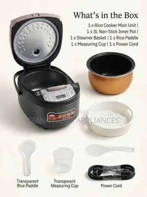 Multifunctional Timer Rice Cooker 3l