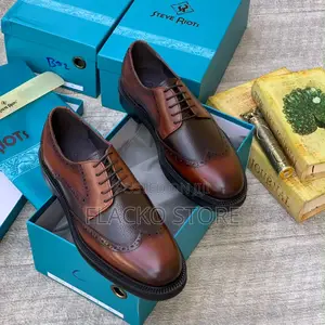 Original Steve Riots Double Sole Leather Brogue Shoes