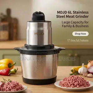 6l Double Speed Electric Yam Pounder , Veg and Meat Grinder Machine.