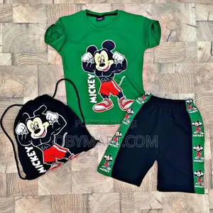 3 in 1 Turkey Strongboy Mickey Mouse Outfit-Green