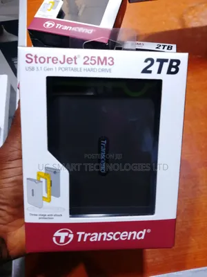 2tb Transcend External Hard Drive