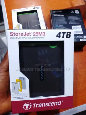 4tb Transcend External Hard Drive