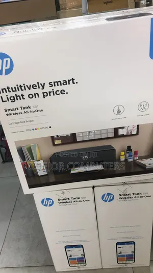 HP Smart Tank 581 Wireless All in One Cartridge Free Printer