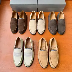Original 180 Boxcalf Suede Penny Loafers Shoes