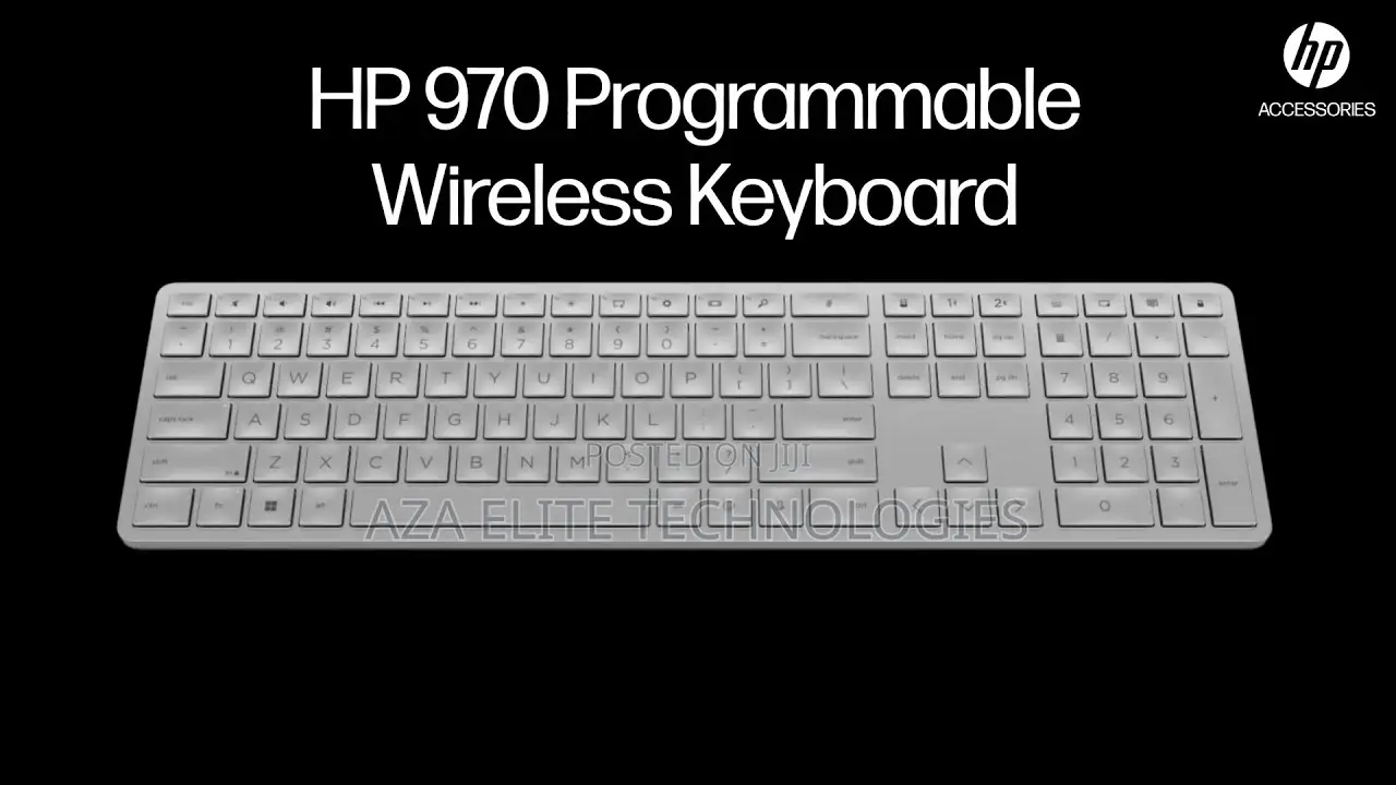 Hp 970 Programmable Wireless Keyboard (3z729aa)