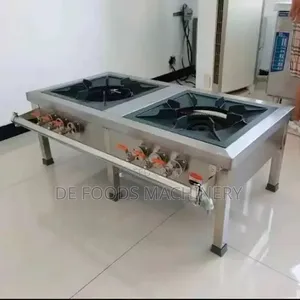 2 Burner Gas Stock Pot Pressure Cooker