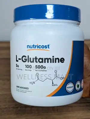 Nutricost L-Glutamine Powder | 500g | 100 Servings | Usa Original