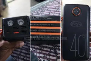 New Original 40000mah Fast Charging Power Bank – 22.5w | 3 Built-In