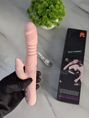 Female Thrusting Rabbit Vibrator Rechargeable Sex Toy for Women