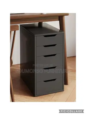 5 Drawer Cabinet Mobile Underdesk Chest 4 Home/Office