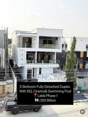5bdrm Duplex in Lekki Phase 1 for sale