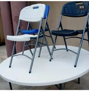 Plastic Folding Chair With Steel Frame