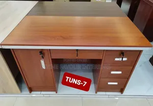 Mini Office Table -Brown